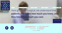 Desktop Screenshot of leadersurgical.net